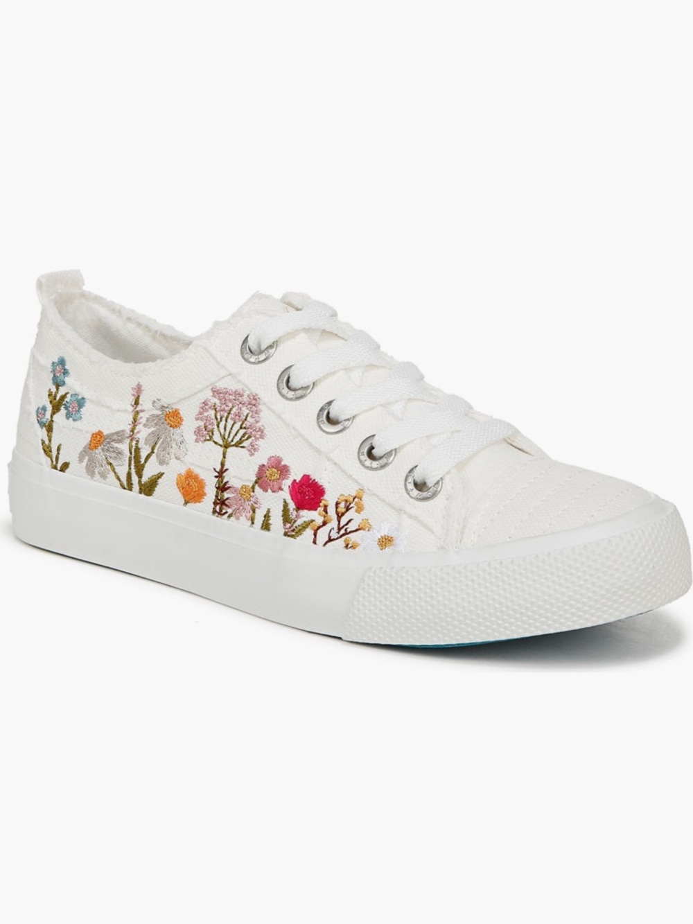 Blowfish Malibu Embroidered Canvas Sneakers! - Picture 2 of 6